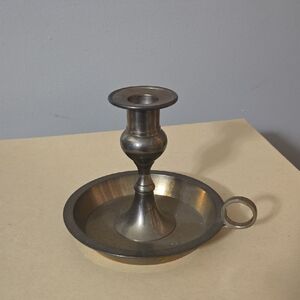 Vintage Brass Candle Holder